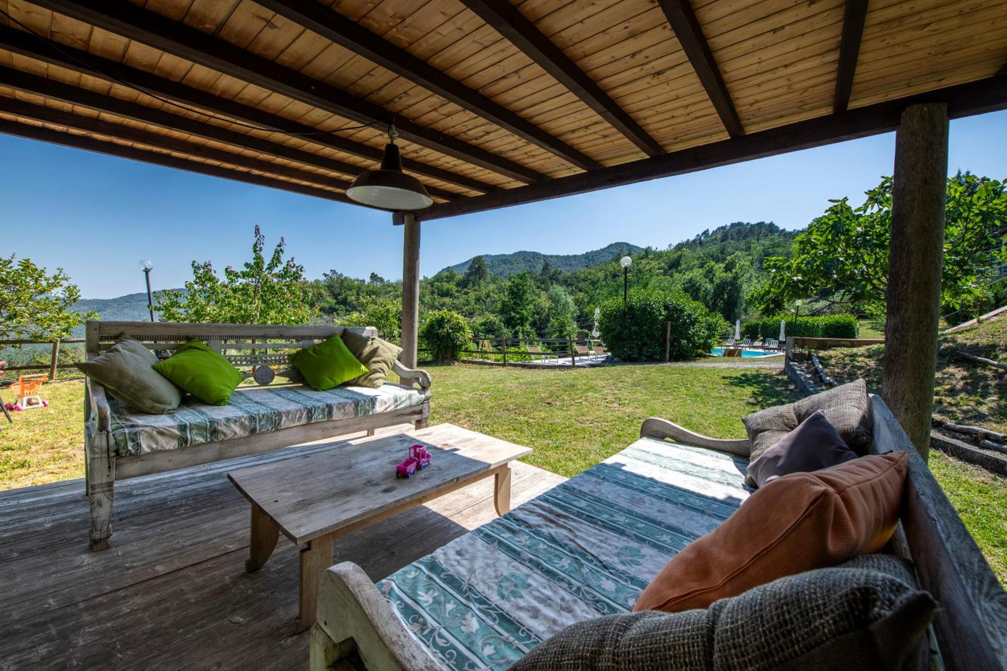 211 - Appartamento Acacia, Terrazza Giardino E Piscina Carro Kültér fotó