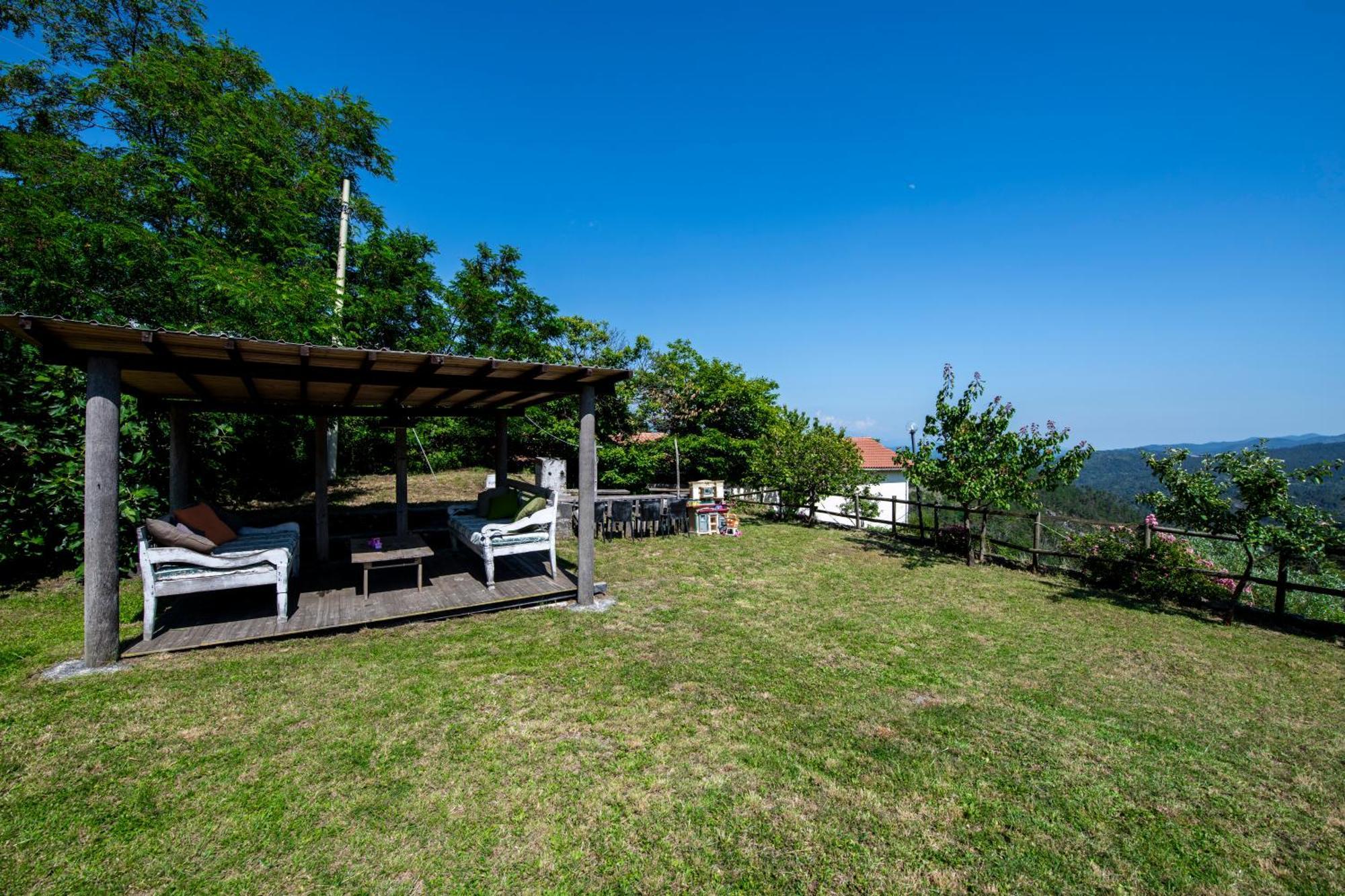 211 - Appartamento Acacia, Terrazza Giardino E Piscina Carro Kültér fotó